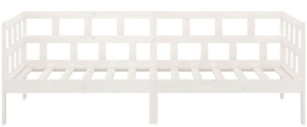 vidaXL Tagesbett Weiß Massivholz Kiefer 80x200 cm [820213] Bild 11