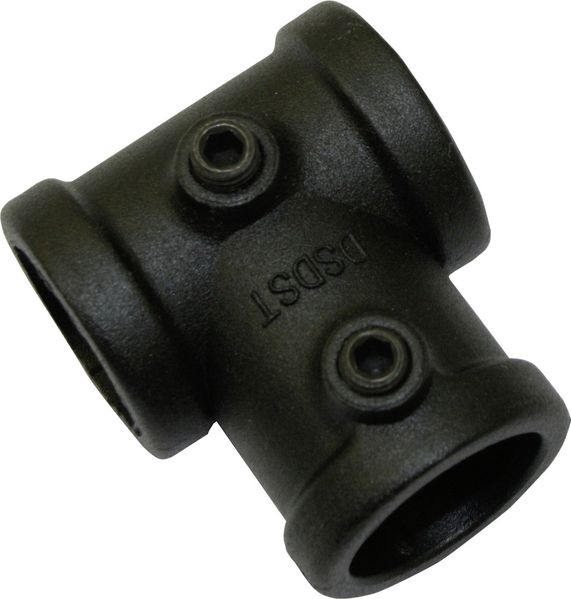 Gardinia T-Stück für Gardinenstange Industrial Home für Ø 25 mm schwarz