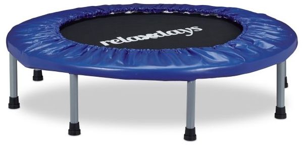 Relaxdays Trampolin faltbar Indoor