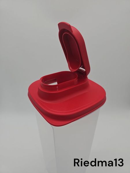 TUPPERWARE Trinkflasche Tupperware Slim Line Kanne Erfrischer 1 Liter