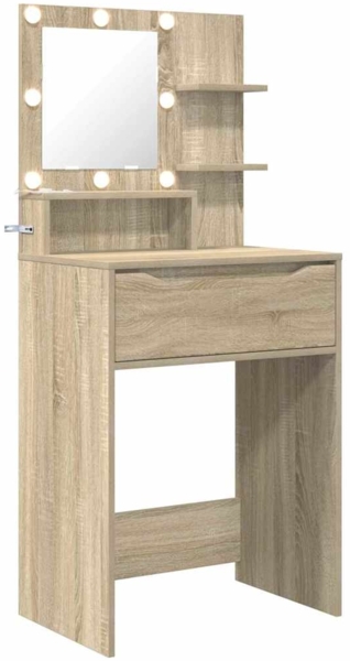 vidaXL Schlafzimmer-Frisiertische Sonoma-Eiche 80 x 39,6 x 135 cm 888989