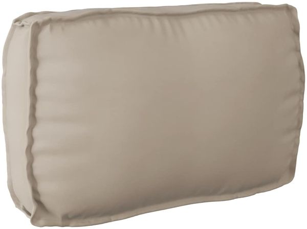 vidaXL Kissen Taupe 70 x 40 x 12 cm Oxford-Stoff 42001523