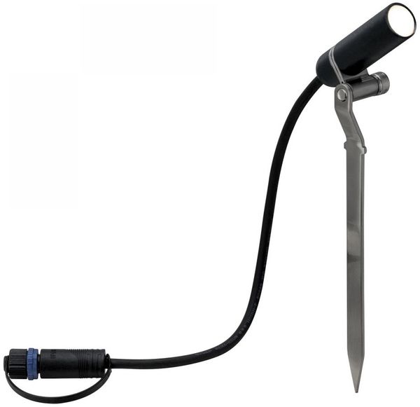 Paulmann No. 93997 Plug&Shine Erdspieß Platini IP65 Warmweiß Anthrazit