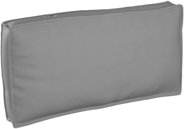 vidaXL Kissen Grau 120 x 60 x 12 cm Oxford-Stoff 42001559