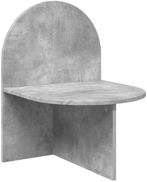 vidaXL Nachttisch Betongrau 48 x 49 x 65 cm Holzwerkstoff 8001119