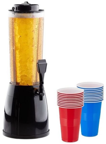 Biersäule mit 20 Bierbechern 10047639