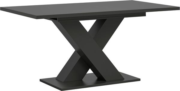 INOSIGN Esstisch Motus, ausziehbar 150 -190 cm, inklusive 40 cm Einlegeplatte, X-Gestell mit Bodenplatte, Tisch, Küchentisch, Esszimmer, Küche
