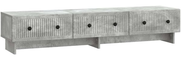 vidaXL TV-Schränk Betongrau 147 x 34,5 x 30 cm Holzwerkstoff 894018