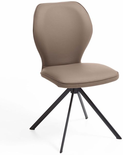NIEHOFF SITZMÖBEL Polsterstuhl COLORADO BHT 49.50x92x60 cm Esszimmerstuhl Freischwinger Schwingstuhl