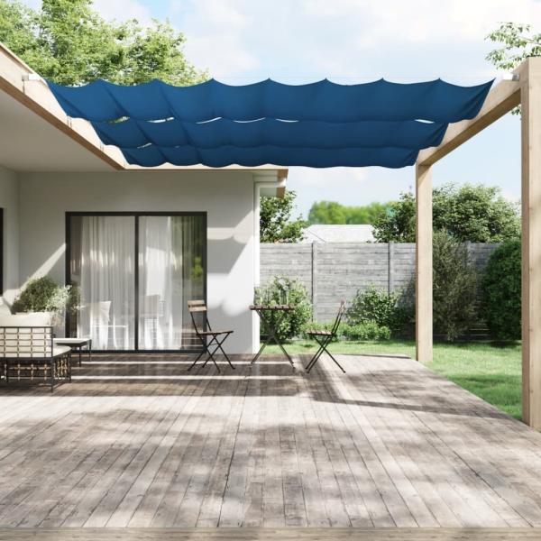 vidaXL Senkrechtmarkise Blau 140x1000 cm Oxford-Gewebe 148463