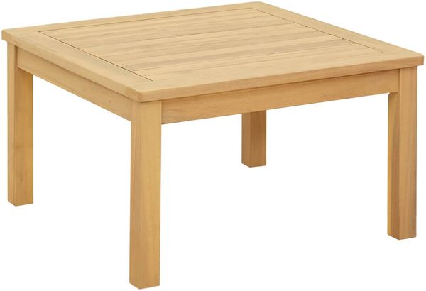 vidaXL Couchtisch Helles Akazienholz 60 x 60 x 36 cm Massivholz Akazie 42026779