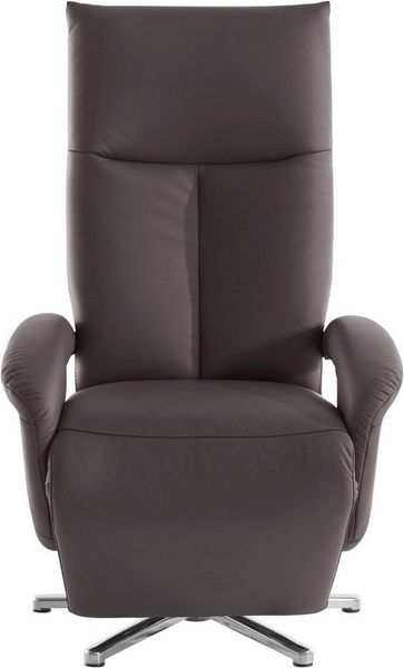 sit&more TV-Sessel Tycoon mit Kopfteilverstellung und 360° Drehfunktion, wahlweise manuell oder elektrischer Funktion, auch mit Akku (kabellos)