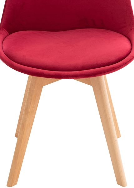 4er Set Stuhl Linares Samt [316875] Bild 8