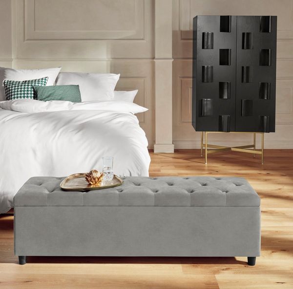 Home affaire Bettbank Relaxy, gesteppt, mit Staufach