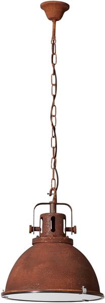 Brilliant Leuchten No. 23772-55 Pendelleuchte Jesper E27 1-flammig rostfarbend 38 cm Bild 5
