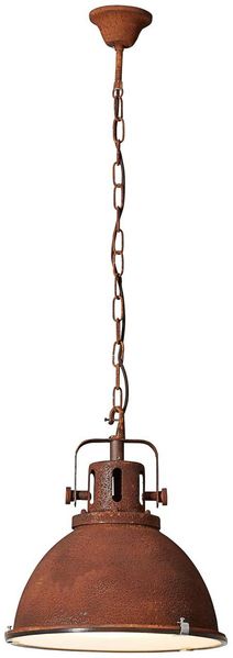 Brilliant Leuchten No. 23772-55 Pendelleuchte Jesper E27 1-flammig rostfarbend 38 cm Bild 3