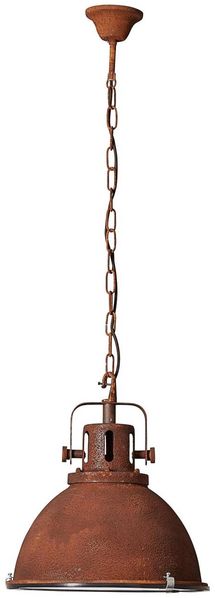 Brilliant Leuchten No. 23772-55 Pendelleuchte Jesper E27 1-flammig rostfarbend 38 cm