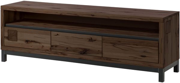 TV-Board Kernbuche 170x40x56 tabacco braun geölt VILLANDERS #214