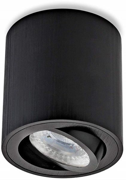 Sweet LED LED Deckenspots GU10 7W Aufbaustrahler 3000K warmweiß 530lm, schwenkbar, Leuchtmittel wechselbar, warmweiß, Deckenaufbauleuchte, Aufbaustrahler, Deckenspot