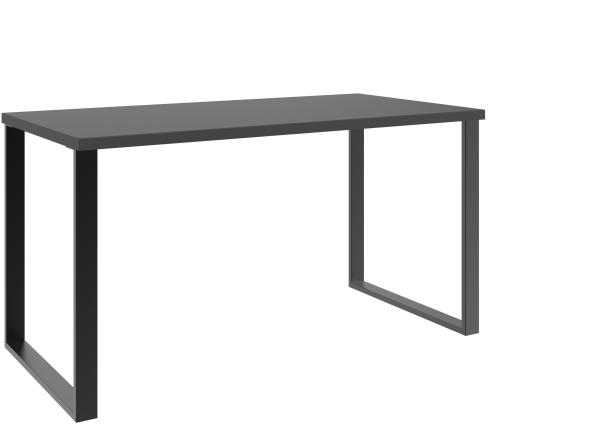 Schreibtisch >HOME DESK< in Graphit - 140x75x70cm (BxHxT)