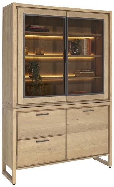 Buffet Nystead, Holz, Holzfarben, 140 x 210 x 35 cm