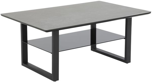 Couchtisch Alicia / Arne, Schwarz, 105 x 45 x 69 cm