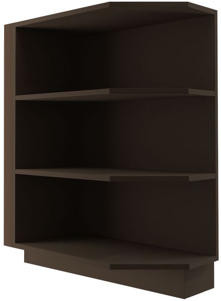 Kücheneckregal 30x56,5x82cm Küchenregal Unterbauregal Farbe: lava D6/30