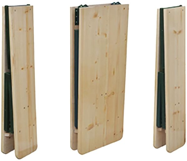 vidaXL Biertisch mit 2 Bänken Klappbar 220 cm Tannenholz 42207 Bild 5