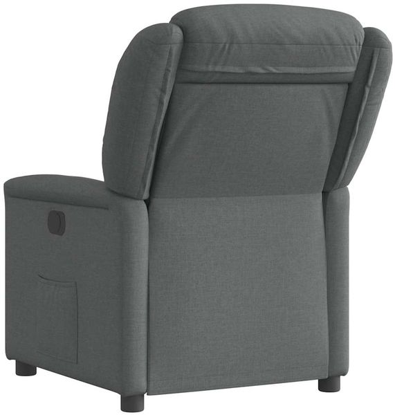 vidaXL Relaxsessel Elektrisch Dunkelgrau Stoff 3303175 Bild 7