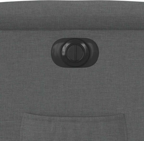 vidaXL Relaxsessel Elektrisch Dunkelgrau Stoff 3303175 Bild 12