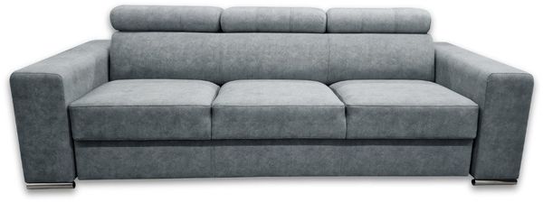 Deine Möbel 24 Sofa Couch 3-Sitzer / 4-Sitzer ELMO, mit Schlaffunktion