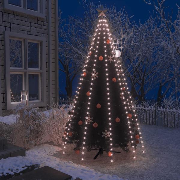 vidaXL Weihnachtsbaum-Lichternetz mit 300 LEDs 300 cm 51281