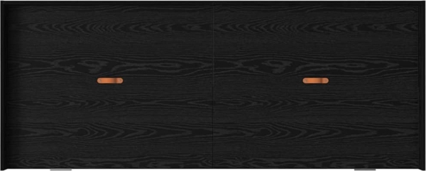 vidaXL Bettrahmen Schwarz Eichen-Optik 80 x 200 cm Holzwerkstoff 3335238 Bild 7