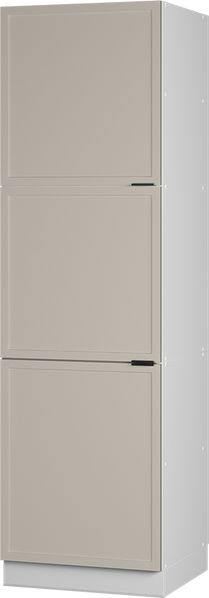 Herdumbauschrank Fame-Line GrauBeige 60 cm Vicco