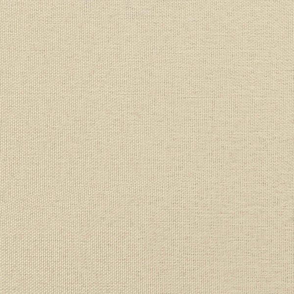 vidaXL Zweisitzer mit Knopfheftung Creme 120 x 65 x 79 cm Stoff 42041816 Bild 9