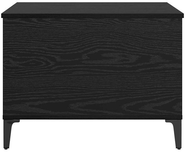 vidaXL Couchtisch Schwarz Eichen-Optik 60 x 44,5 x 45 cm Holzwerkstoff 881173 Bild 6