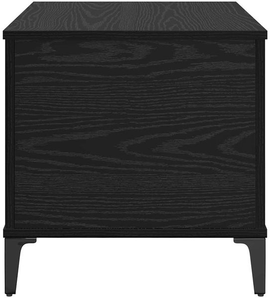 vidaXL Couchtisch Schwarz Eichen-Optik 60 x 44,5 x 45 cm Holzwerkstoff 881173 Bild 7