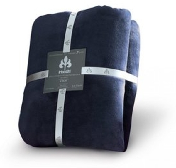 Irisette Kuscheldecke uni Decken Relax 8900 marine 150 x 200 cm + Bild 4