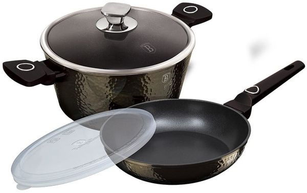 Berlinger Haus Berlinger Haus Set Topf Bratpfanne 24cm Primal Gloss BH6074