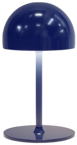 Sirius wiederaufladbare Lampe - dunkelblau - H 22 cm