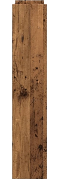 vidaXL Schuhregal Wandmontage Altholz-Optik 80x18x90 cm Holzwerkstoff 856544 Bild 4