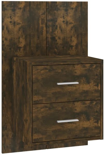 vidaXL Wand-Nachttische 2 Stk. Räuchereiche Holzwerkstoff [816959] Bild 4