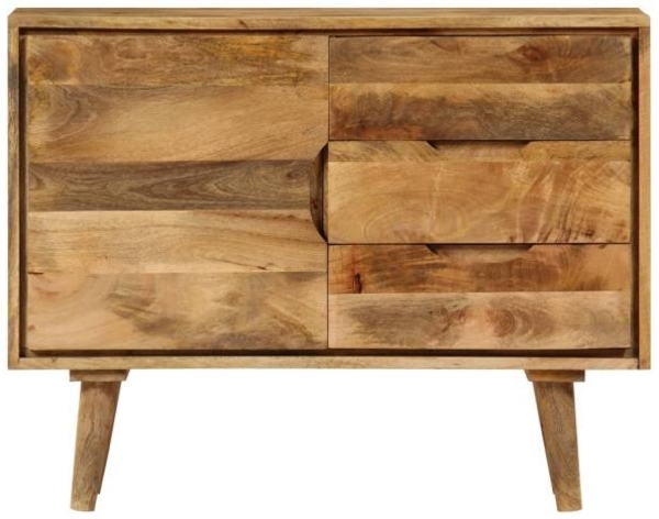 vidaXL Sideboard Massivholz Mango 90x30x69 cm 246789 Bild 8