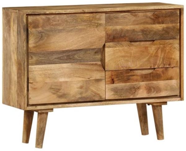 vidaXL Sideboard Massivholz Mango 90x30x69 cm 246789 Bild 5