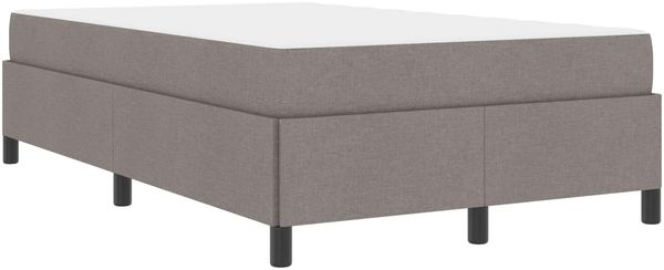 vidaXL Boxspringbett Taupe 120 x 200 cm Stoff 3398854 Bild 4
