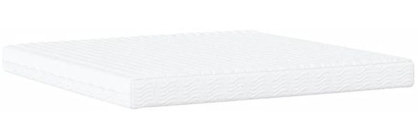 vidaXL Bett mit Matratze "Dover" Schwarz 200x200 cm Stoff 3208466 Bild 5