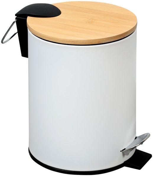 KESPER® Kosmetikeimer Mülleimer Bambus, FSC® zertifiziert, 3l, inkl. Inneneimer, Deckel mit Soft-Close