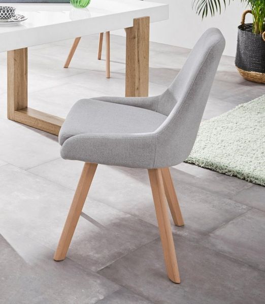 INOSIGN Esszimmerstuhl Dilla, TOPSELLER! (Set, 2 St), im 1er und 2er Set, Webstoff Bezug, Sitzhöhe 48 cm, Küchenstuhl
