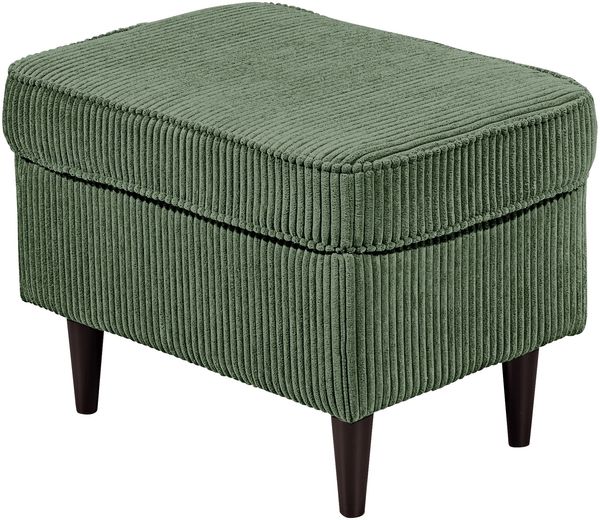 Fußhocker >OSKAR< in winter moss - 63x43x42 (BxHxT)