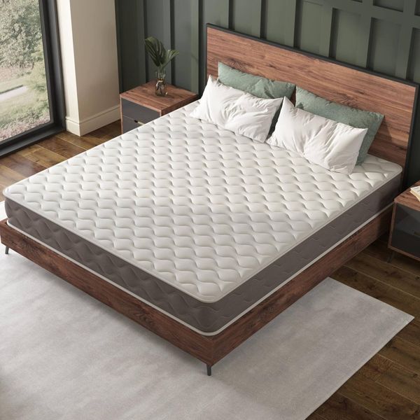 Talamo Italia - Amaltea-Doppelmatratze, Memory Foam-Matratze, ergonomische Matratze, milbenhemmende und hypoallergene Matratze, 100% Made in Italy, 160 x 200 x 21 cm